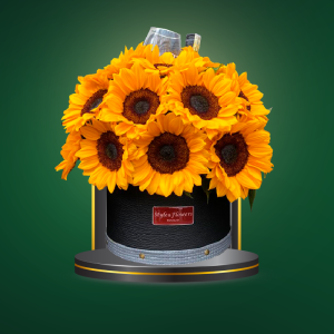 Sunflowers with wine - COD. 338