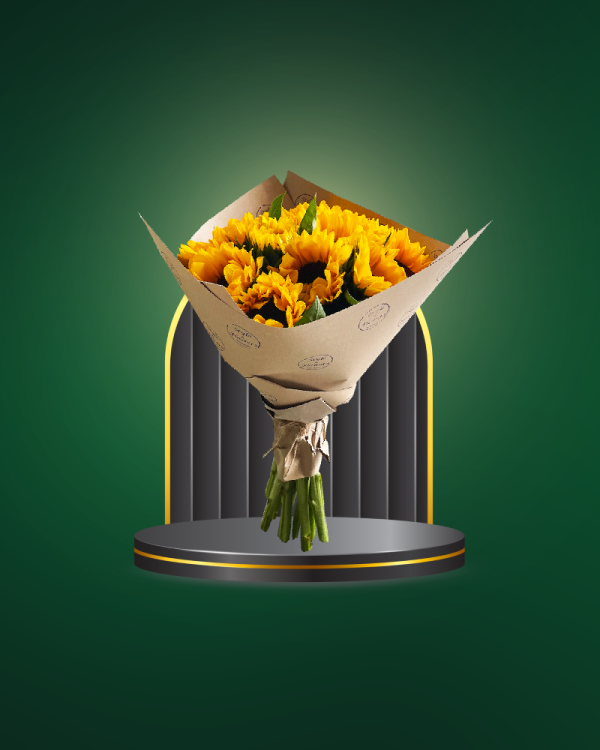 Bouquet 15 Girasoles Sunflower - COD. 575