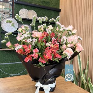 "Creación de bouquet en espuma floral"