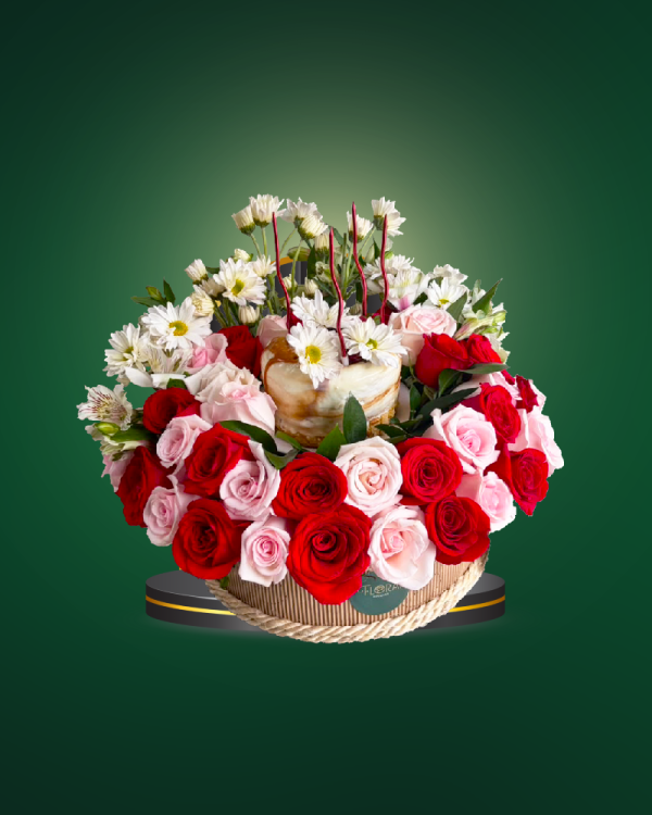 Box Flor Pastel- COD. 715