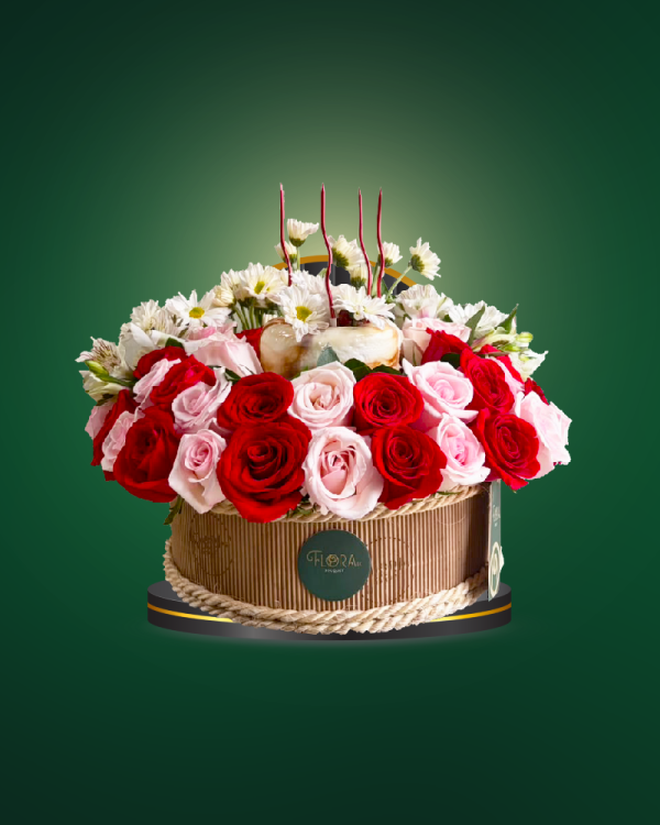 Box Flor Pastel- COD. 715